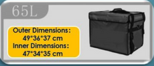 Load image into Gallery viewer, Magnetic +Waterproof DELIVERY BOX Fully upgrade / BLACK 22L/30L/49L/68L/97L FREE: CUP HOLDER