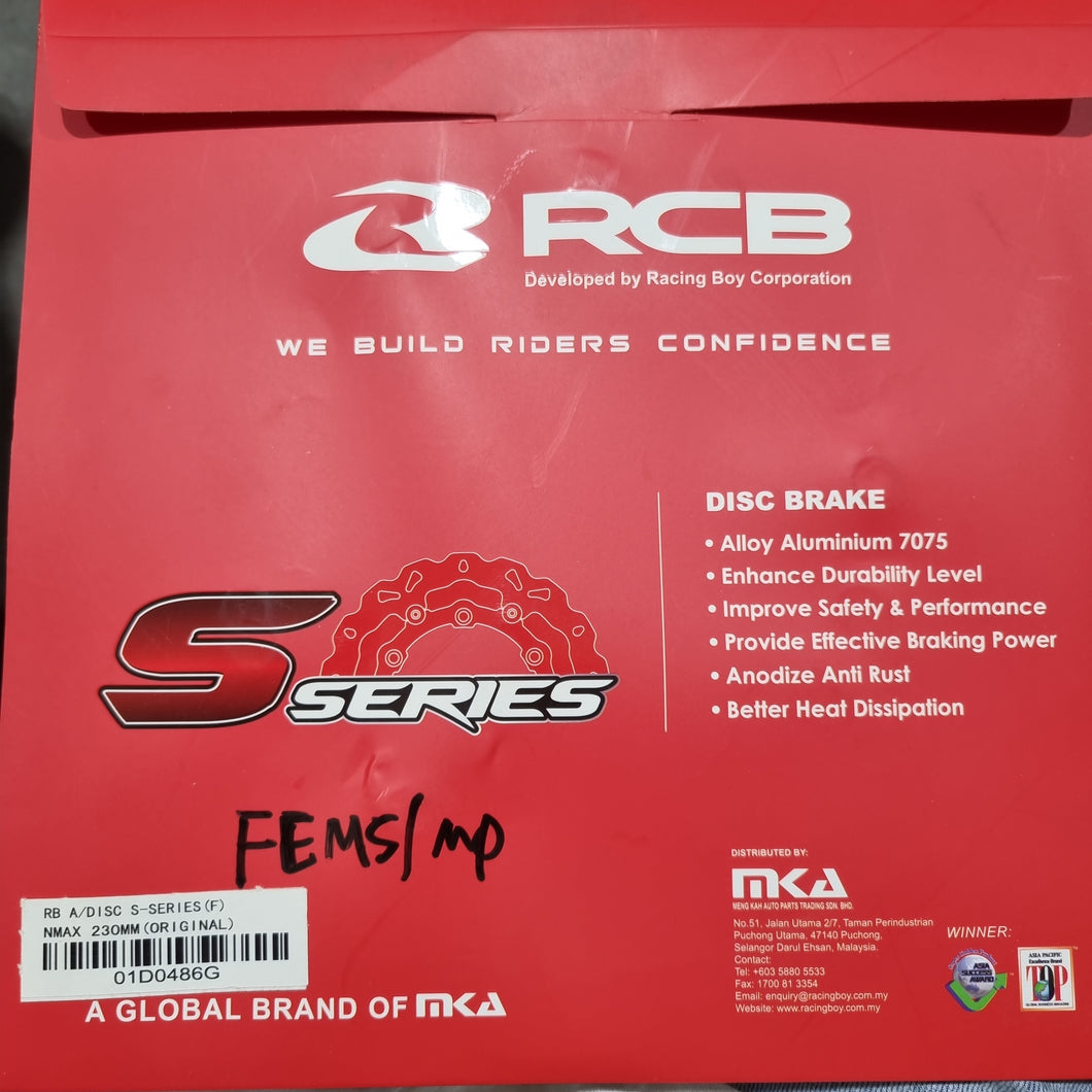 RB A/DISC S-SERIES NAMX 230MM