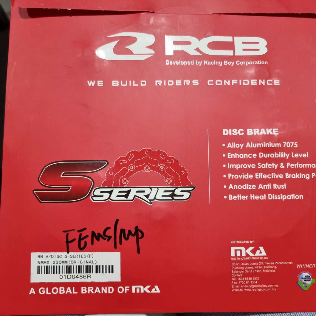 RB A/DISC S-SERIES NMAX 230MM