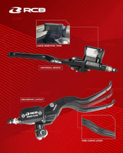 Load image into Gallery viewer, RCB E-3 14MM BRAKE PUMP RH BLACK
