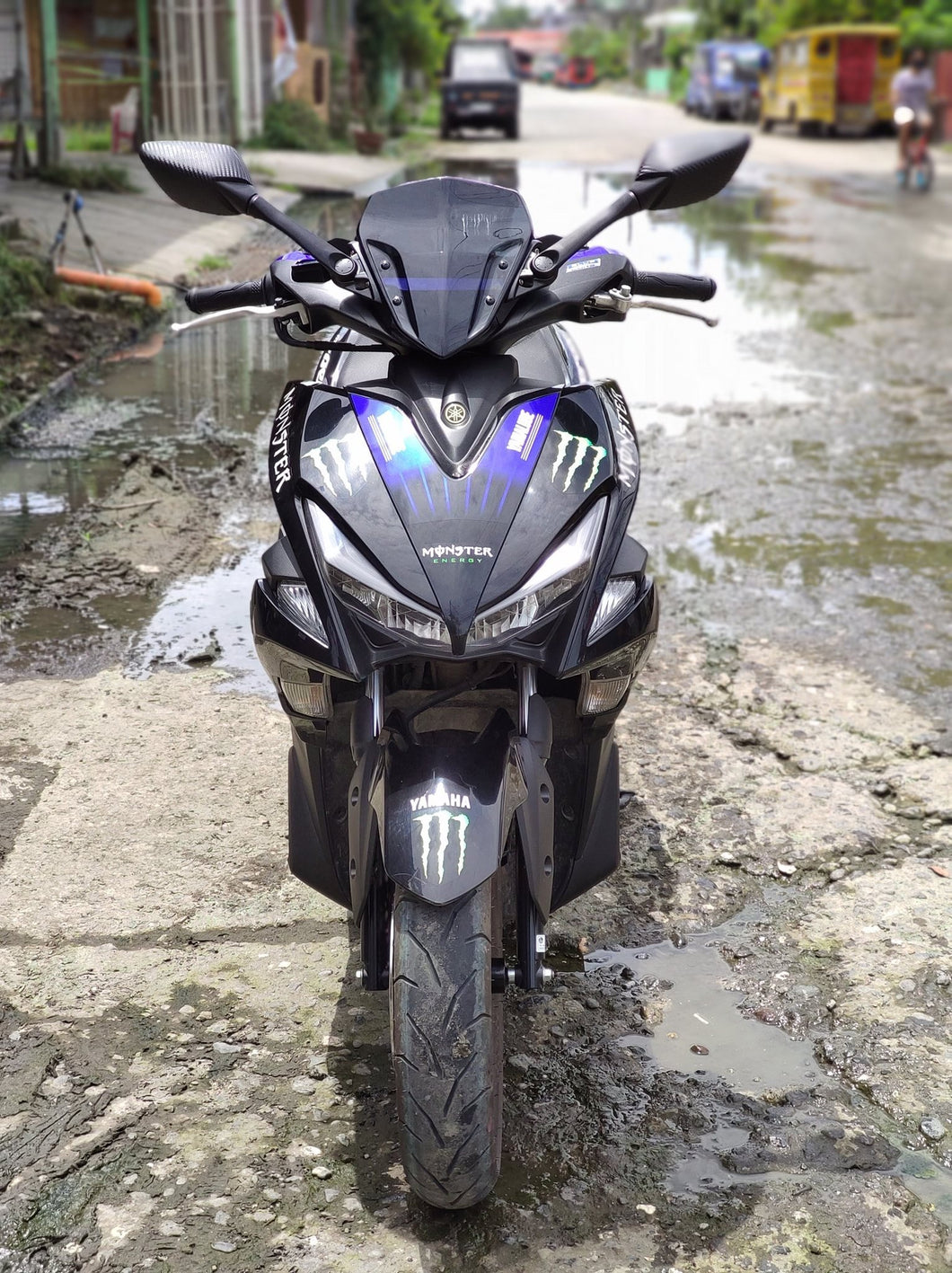 Yamaha Aerox 155 Mirror Relocator Multi-functional