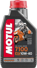Load image into Gallery viewer, MOTUL 7100 4T 10W-40/15w-40 Fully Synthetic Engine Oil 1L
