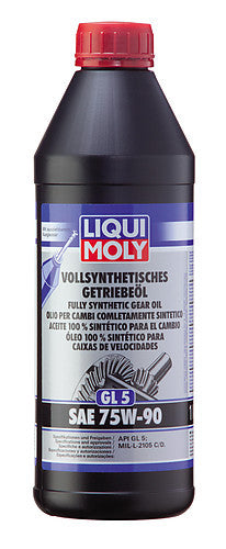 Liqui Moly Fully Synthetic Gear Oil (GL5) Sae 75W-90 1L