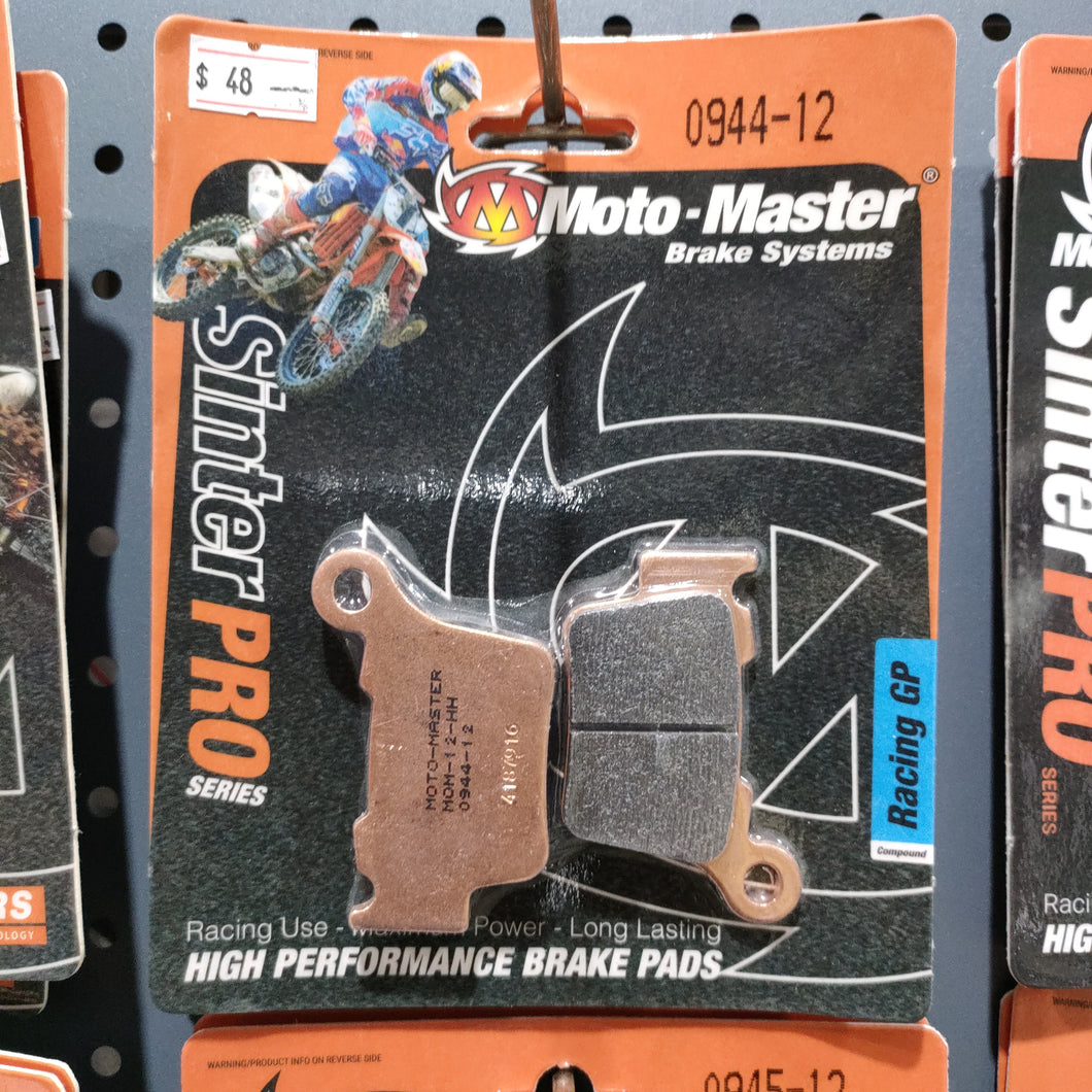 Moto-master brake pad rear Racing GP 0944012 HH IT/TT