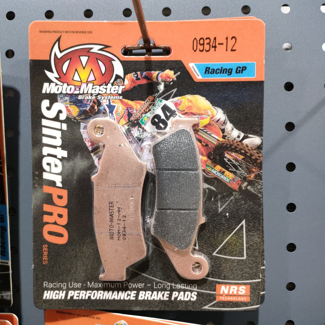 Moto-master brake pad front Racing GP 093412 HH IT/TT
