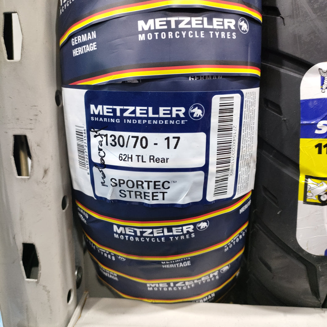 Metzerler sportec street 130/70-17