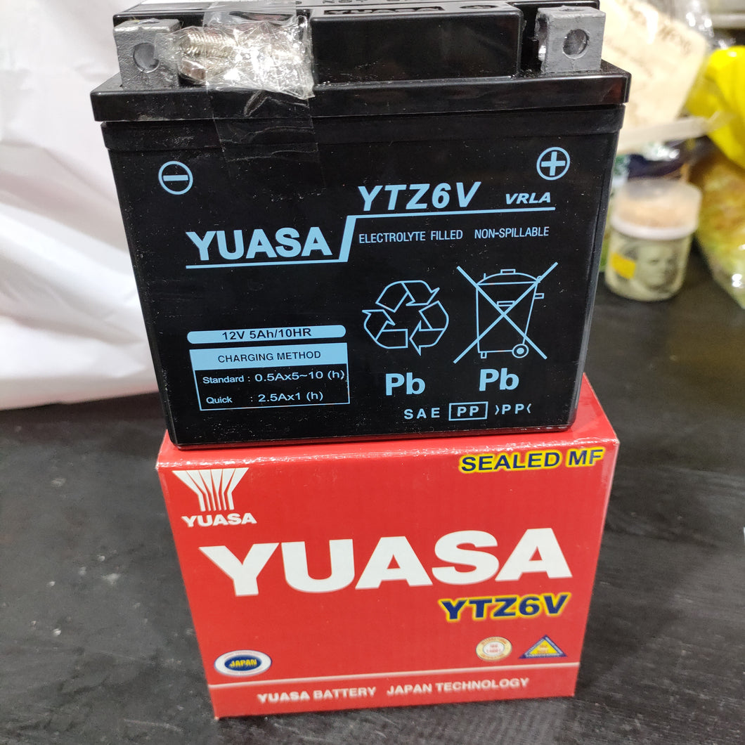 YUASA BATTERY YTZ6V BFQWE AB