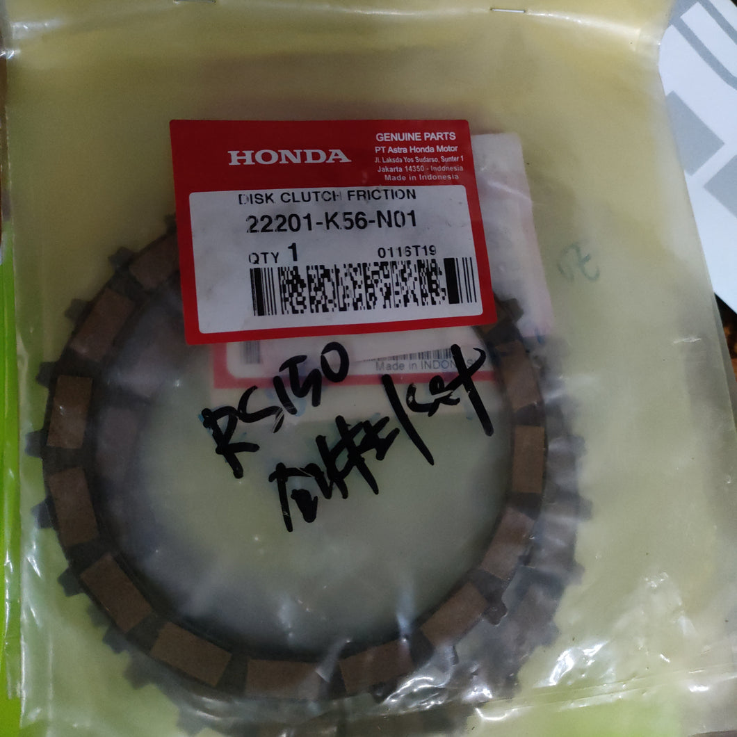 HONDA RS150 DISK CLUST FRICTION AA/AT