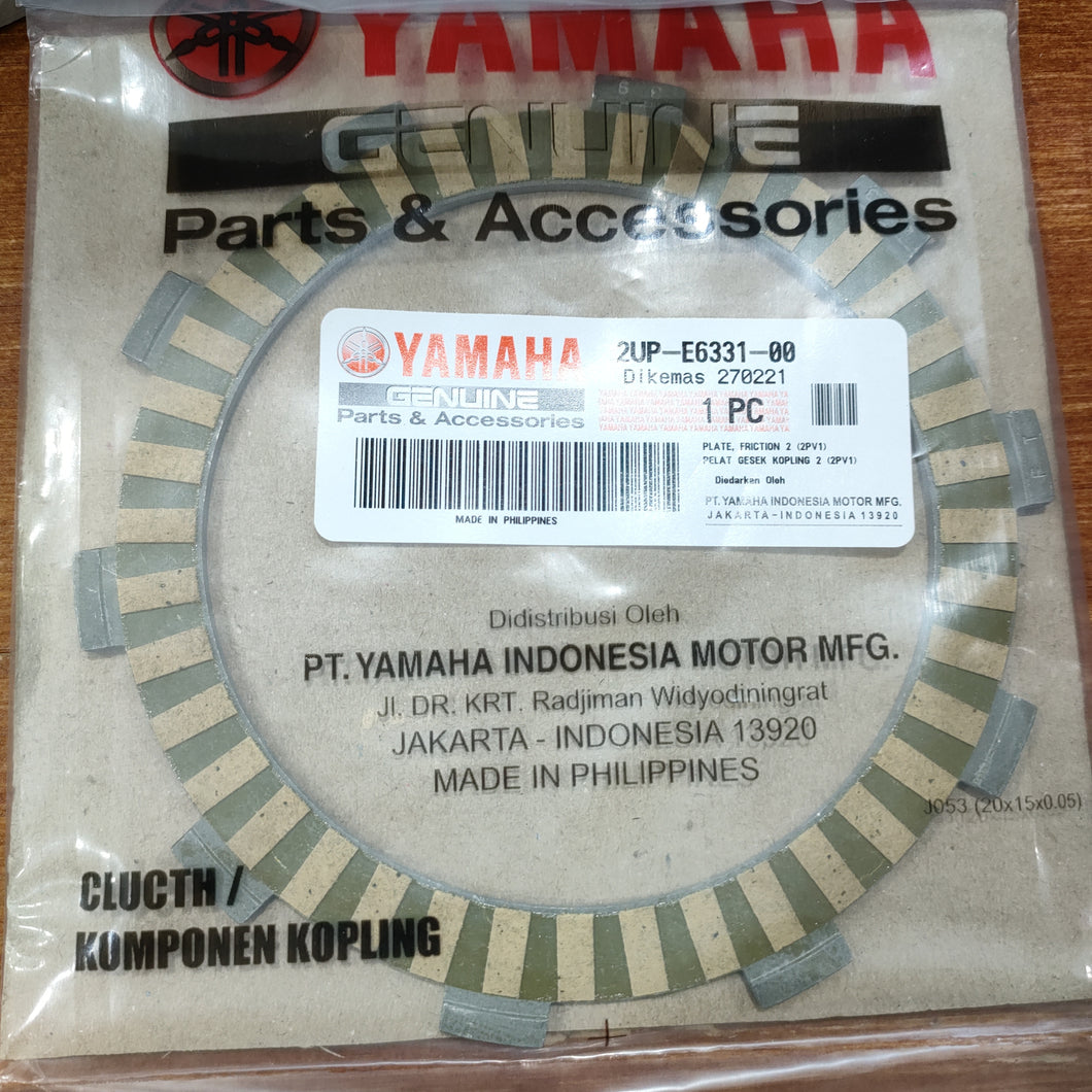 YAMAHA Y15 CLUST PLATE 1 P/GI