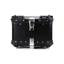 Load image into Gallery viewer, Black &amp; Silver Aluminium Top Box Set Include Base Plate &amp; Inner Padding
