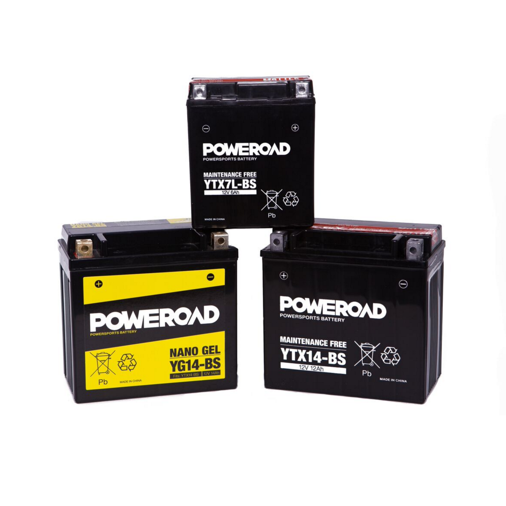 POWER ROAD BATTERY YTZ14S-BS GE/II