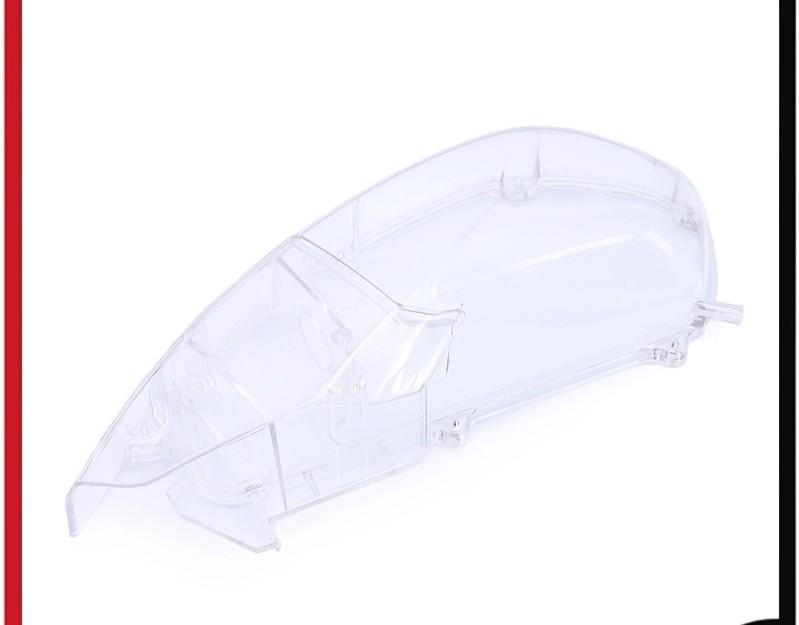 Yamaha Aerox 155 Air Filter Cover Transparent Smoke