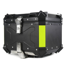 Load image into Gallery viewer, Black &amp; Silver Aluminium Top Box Set Include Base Plate &amp; Inner Padding
