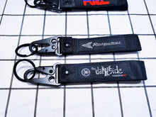 Load image into Gallery viewer, Keychain for motorcycle high quality sewn sew Honda Yamaha Triumph Ducati Kawasaki Suzuki BMW KTM Akrapovic Aprilia
