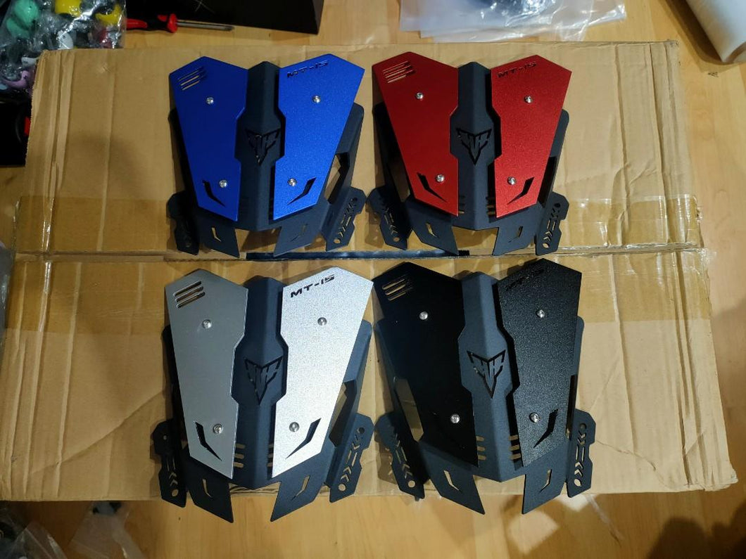 Yamaha MT-15 Aluminium Windscreen Face