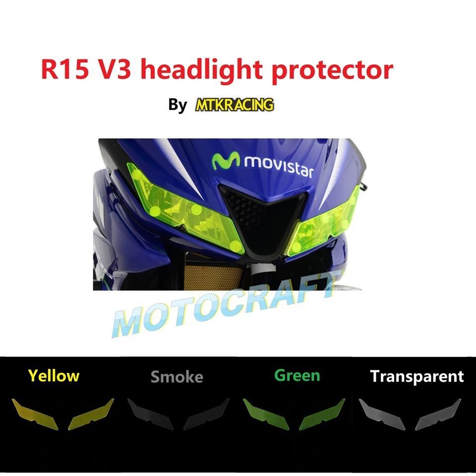 Yamaha R15 V3 Headlight Protector IT/TT