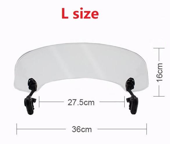 Windscreen Detachable Adjustable Universal